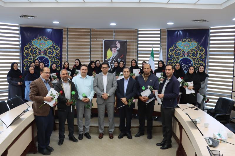 قدردانی از کارشناسان حوزه آموزش دانشگاه مراغه